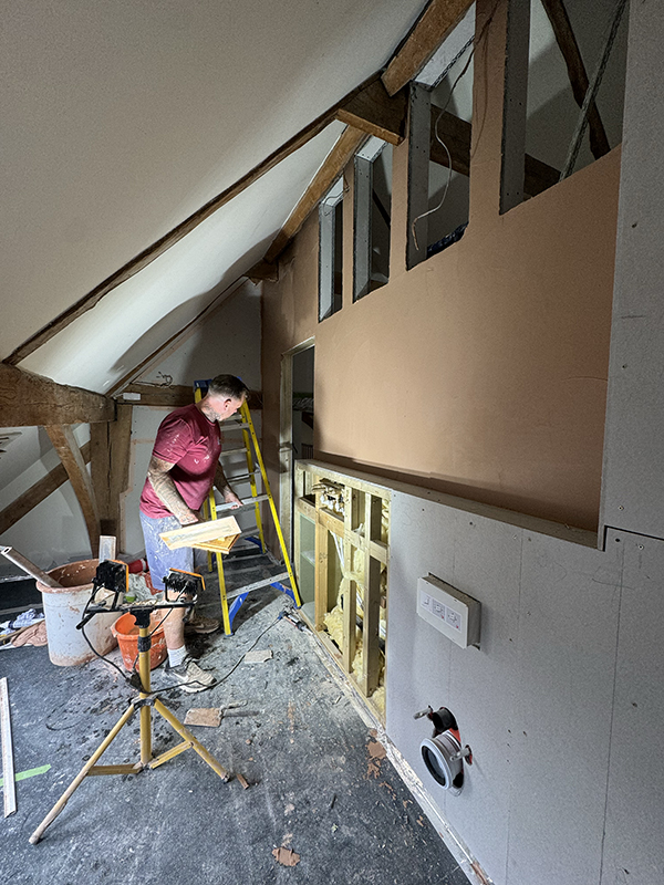 Personal, from first visit to final handover – USFEW builders at work, Kent, photo 2