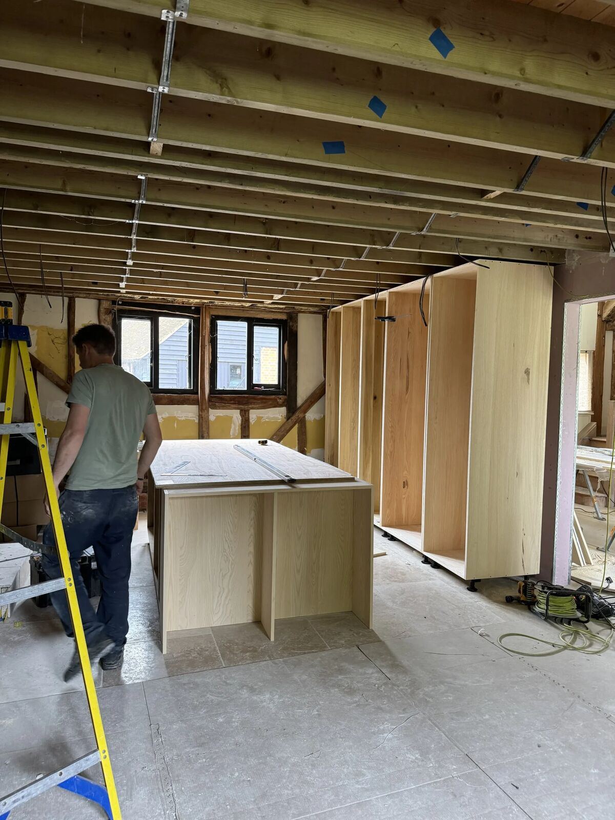 A hand-built Ash kitchen – Kent barn conversion, Kent, photo 2