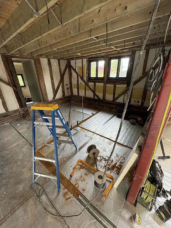 Warm on the feet – Kent barn conversion, Kent, photo 2