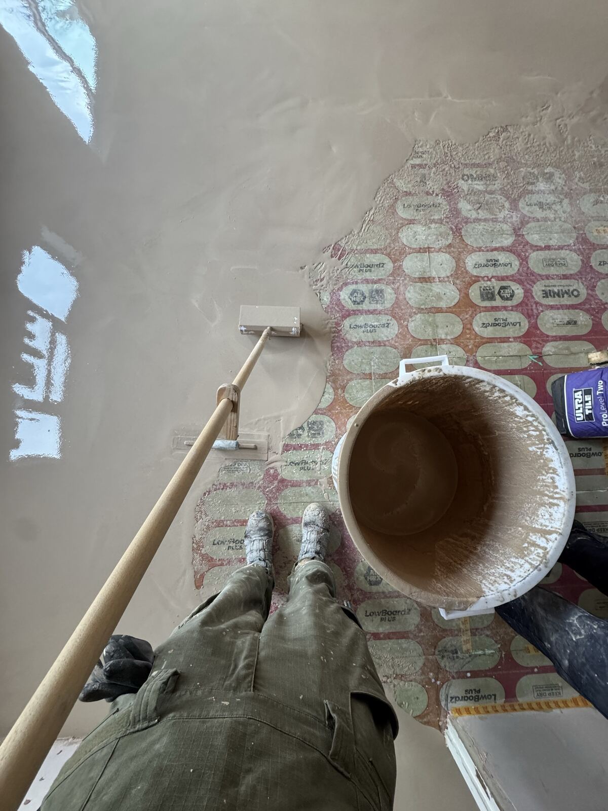 Underfloor heating – Kitchen and bathroom remodel, Wye, Kent, photo 3