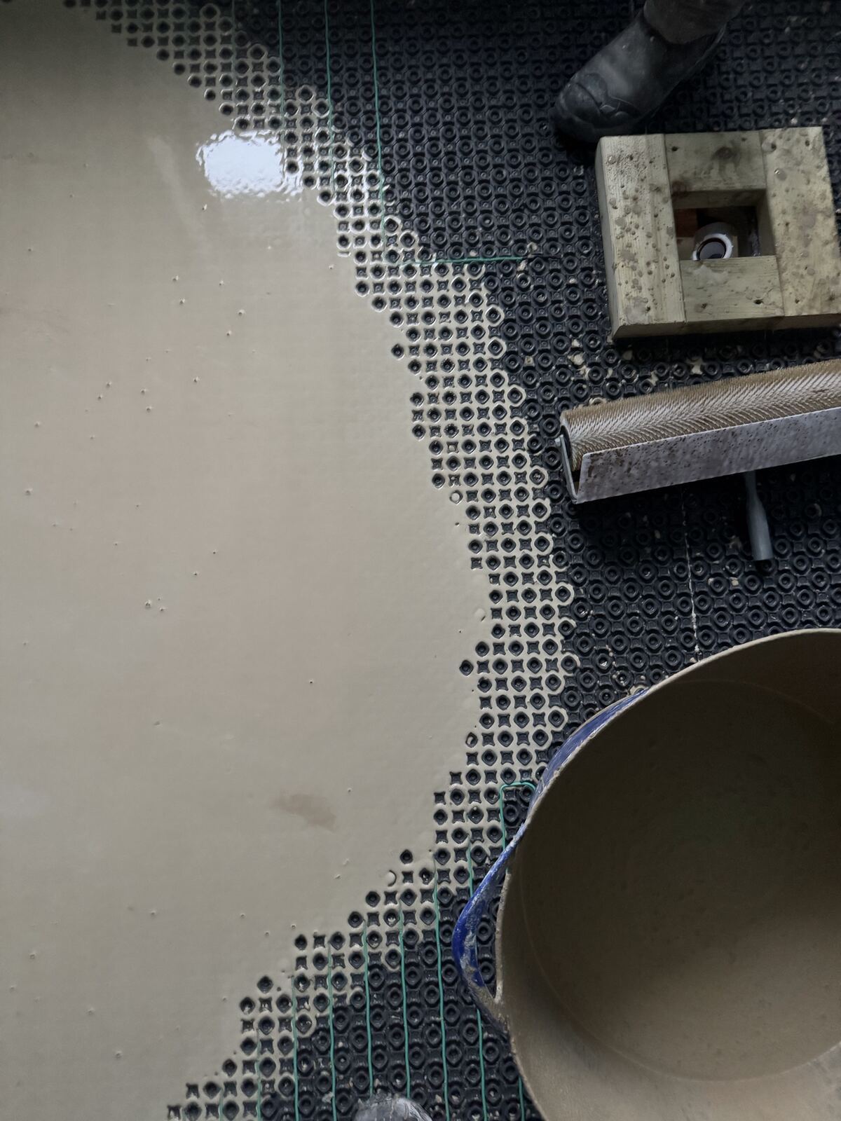 Underfloor heating – Kitchen and bathroom remodel, Wye, Kent, photo 4