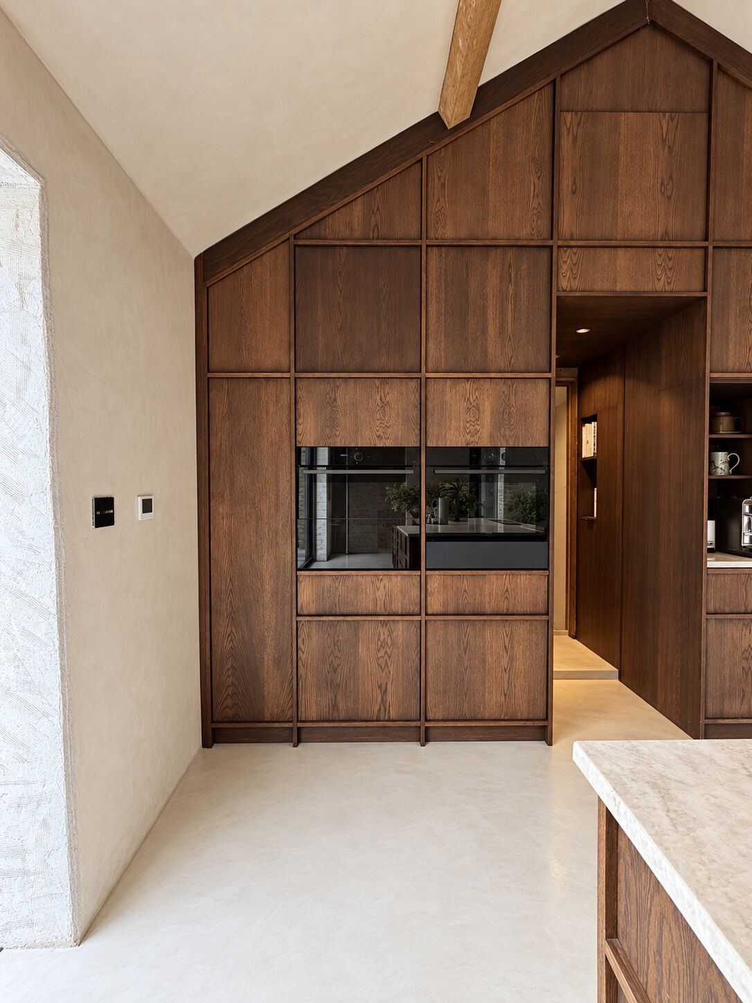 A bespoke smoked oak kitchen – Sheep shed conversion, Kent, photo 4