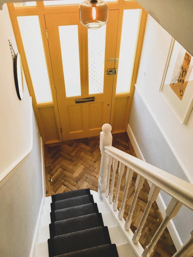 Hallway and stairs – London townhouse extension and remodel
