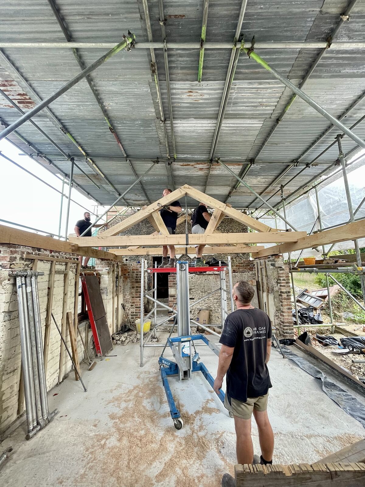 Hands-on, every step of the way – USFEW builders at work, Kent, photo 7