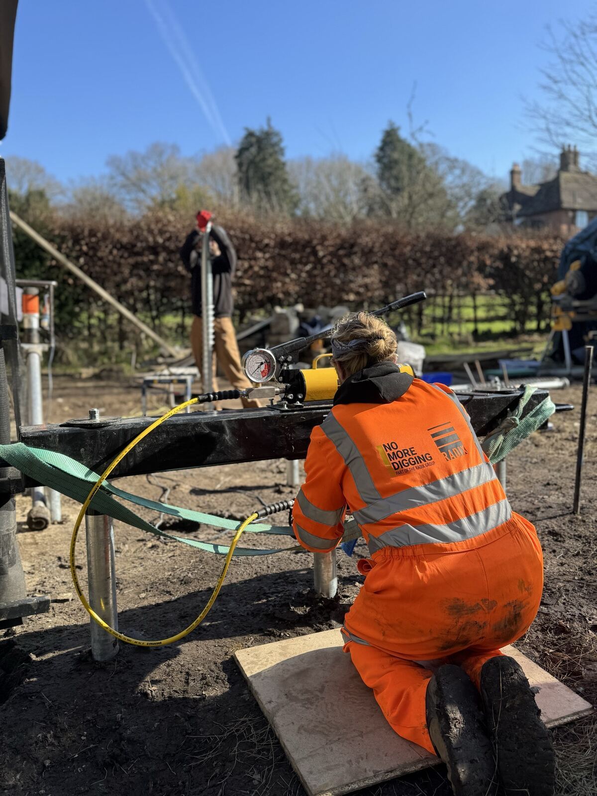 Hands-on, every step of the way – USFEW builders at work, Kent, photo 9